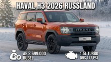 Haval H3 2026 Euro-6-Turbo im Überblick