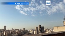 Watch: Smoke rising over Jomhouri Square in Tehran following Israeli attack