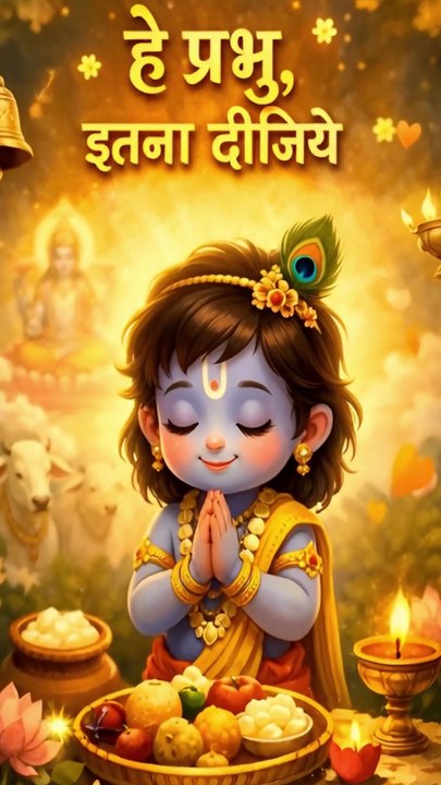 हे प्रभु, इतना दीजिये, जिसमें कुटुंब समाये ।