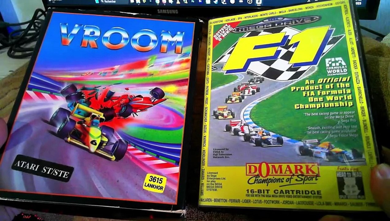 🔎 Test ; VROOM & F1 (Atari ST, Megadrive) 🏎️ Quand le FUTUR était en AVANCE (1080p_60fps_H264-128kbit_AAC-français)