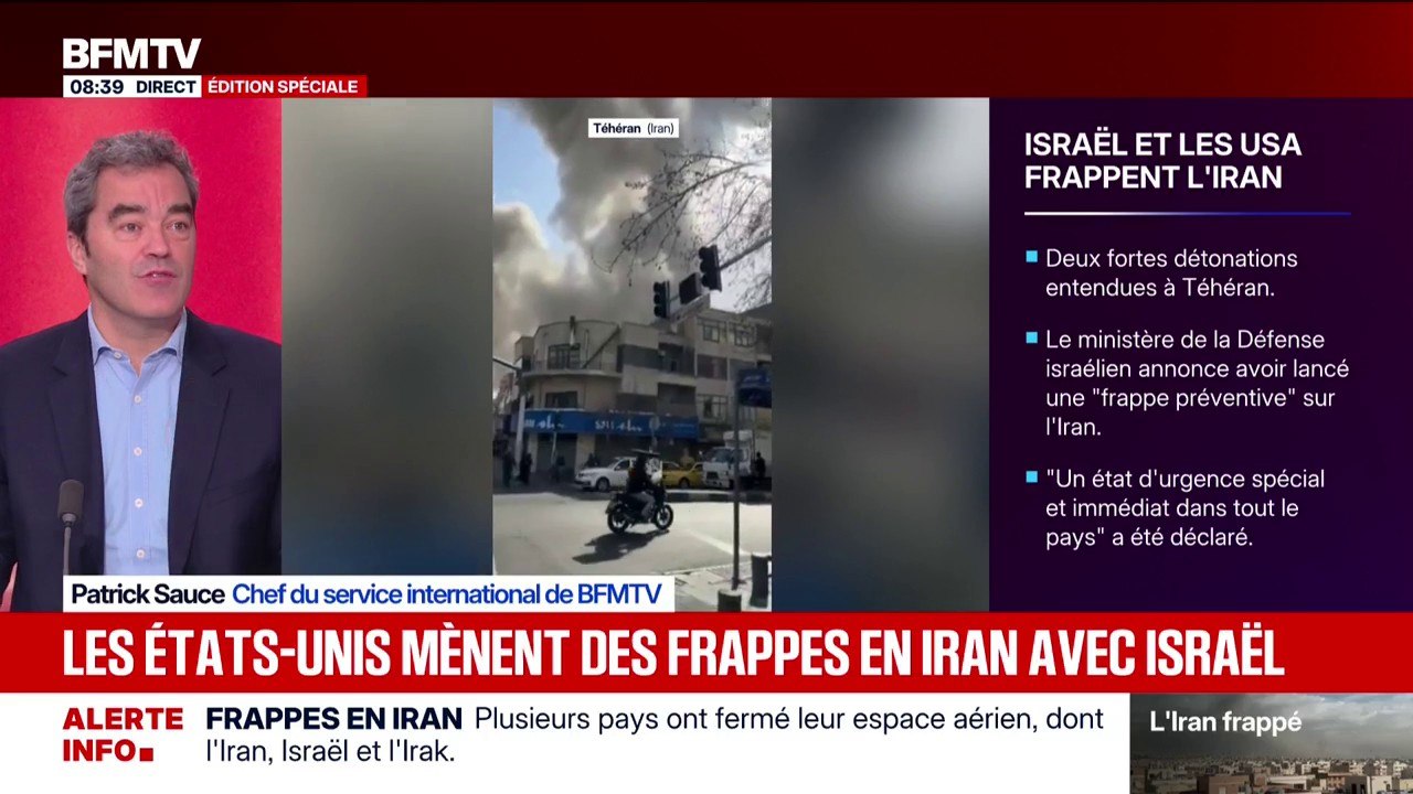 Donald Trump confirme que les Etats-Unis ont lancé "des opérations de combat majeures" contre l'Iran