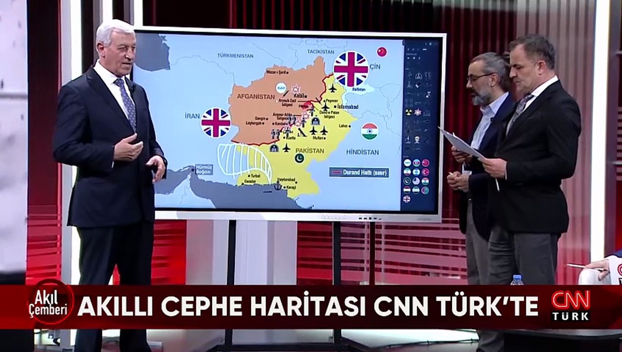 Pakistan-Afganistan savaşı ve ABD-İran gerginliğine dair durum, akıllı cephe haritası ile Akıl Çemberi'nde konuşuldu