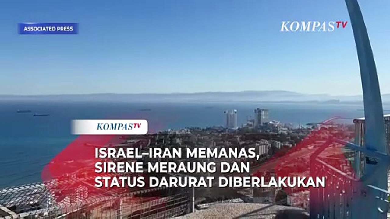 Memanas! Israel Serang Iran: Sirene Meraung di Haifa-Status Darurat Diberlakukan
