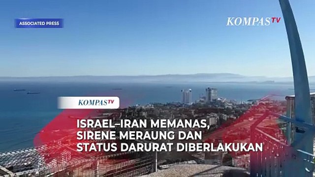 Memanas! Israel Serang Iran: Sirene Meraung di Haifa-Status Darurat Diberlakukan