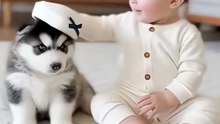 He's trying to make his bestie a matching sailor! 🥰