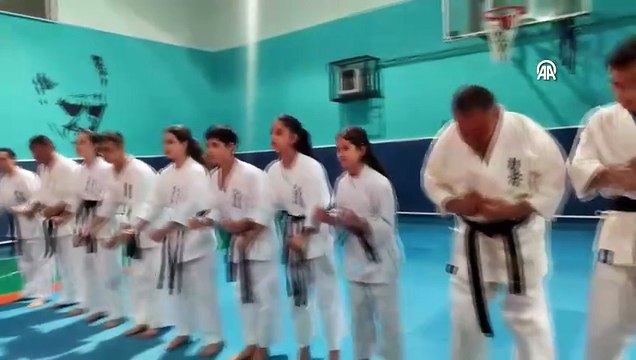 Gazi baba ve azminden etkilenen çocukları, budokaidoda şampiyonluklar kazanıyor | Ajansspor | AA
