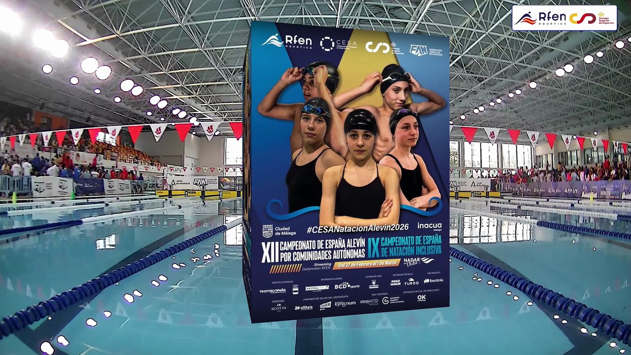 Cto.ESP FFAA Alevín-IX Cto ESP Natación Inclusiva - Sábado mañana