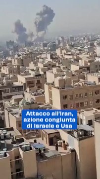 Attacco all’Iran, azione congiunta di Israele e Usa