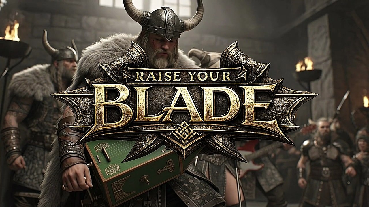 RAISE YOUR BLADE - Hurdy Gurdy Version (Official Video)