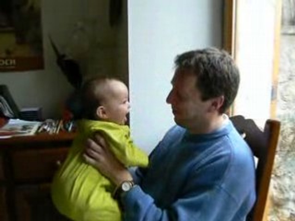 2 juin 2008 Isaac et son papa