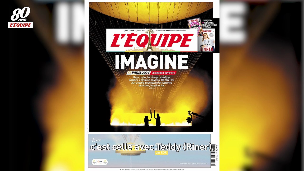 Les 80 ans de L'Équipe - Marie-José Pérec à la une : « La consécration d'un parcours » - Athlé - 80 ans de L'Équipe