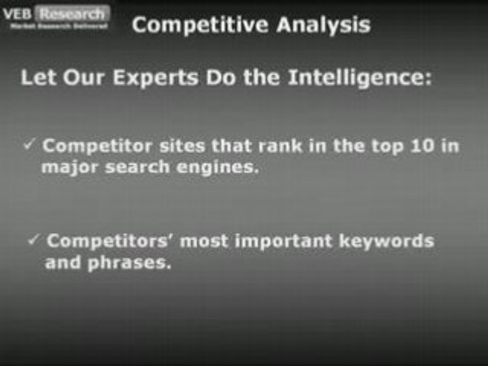 A Brief Guide on Competitive Analysis