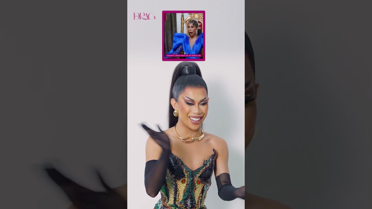 Marina Summers talks about the story behind her promo look for RuPaul's Drag Race #rupaulsdragrace