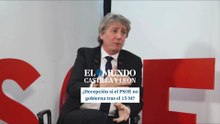 Carlos Martínez Mínguez, PSOE de Castilla y León, sobre si sería una decepción no gobernar tras el 15-M