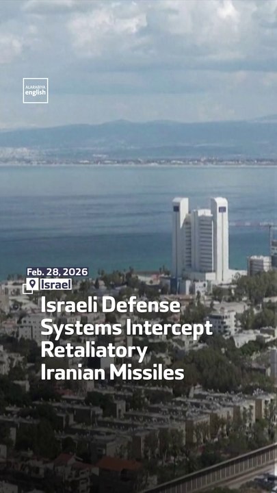 Israeli Defense Systems Intercept Retaliatory Iranian Missiles