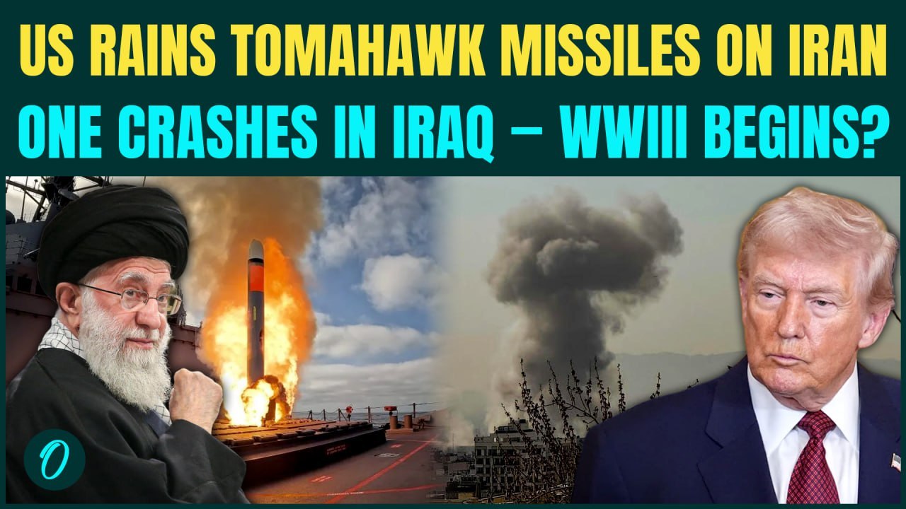 US Iran WAR: US Warships FIRE Tomahawk Missiles at Iran; One Crashes In Iraq With LIVE Warhead