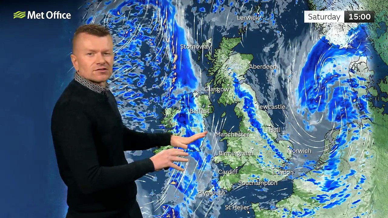 Met Office Saturday Afternoon Weather Forecast 28/02/2026