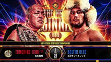 Tomohiro Ishii (c) vs. Oleg Boltin - NJPW STRONG Openweight Title Match: NJPW THE NEW BEGINNING USA (2/27/2026)