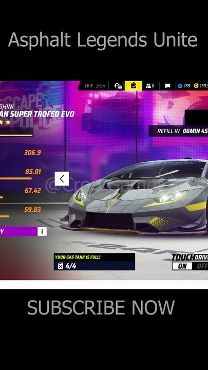 LAMBORGHINI HURACAN SUPER TROFEO EVO - Jump Point Delta - Asphalt Legends (Controller)