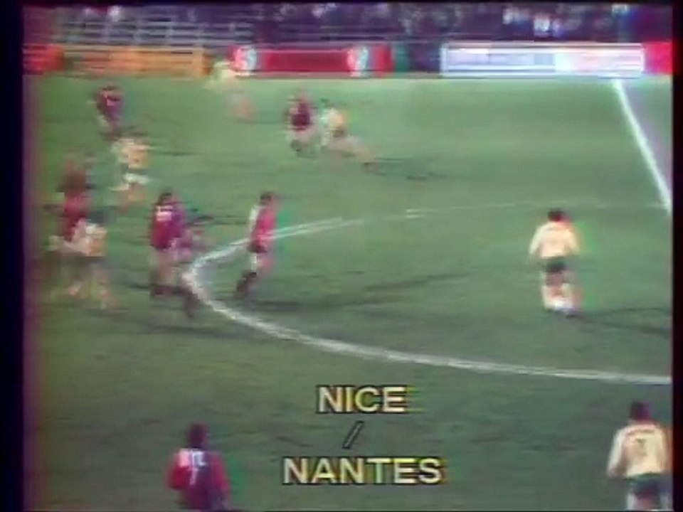 NICE - NANTES - 1978 - SAISON 1977/1978 -