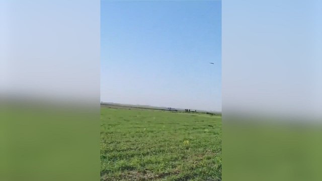 Un granjero iraquí capta los misiles de Israel en camino hacia Irán: la secuencia impresiona