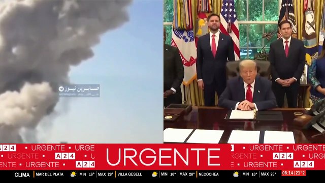 Estados Unidos e Israel atacaron a Irán en una operación conjunta