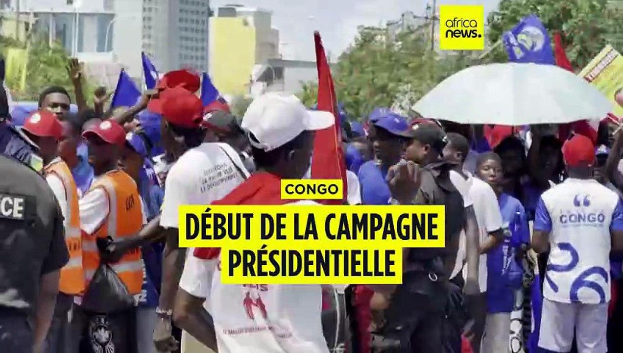 Congo-Brazzaville : ouverture de la campagne présidentielle