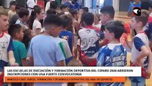 Las Escuelas de Iniciación y Formación Deportiva del CePARD 2026 abrieron inscripciones