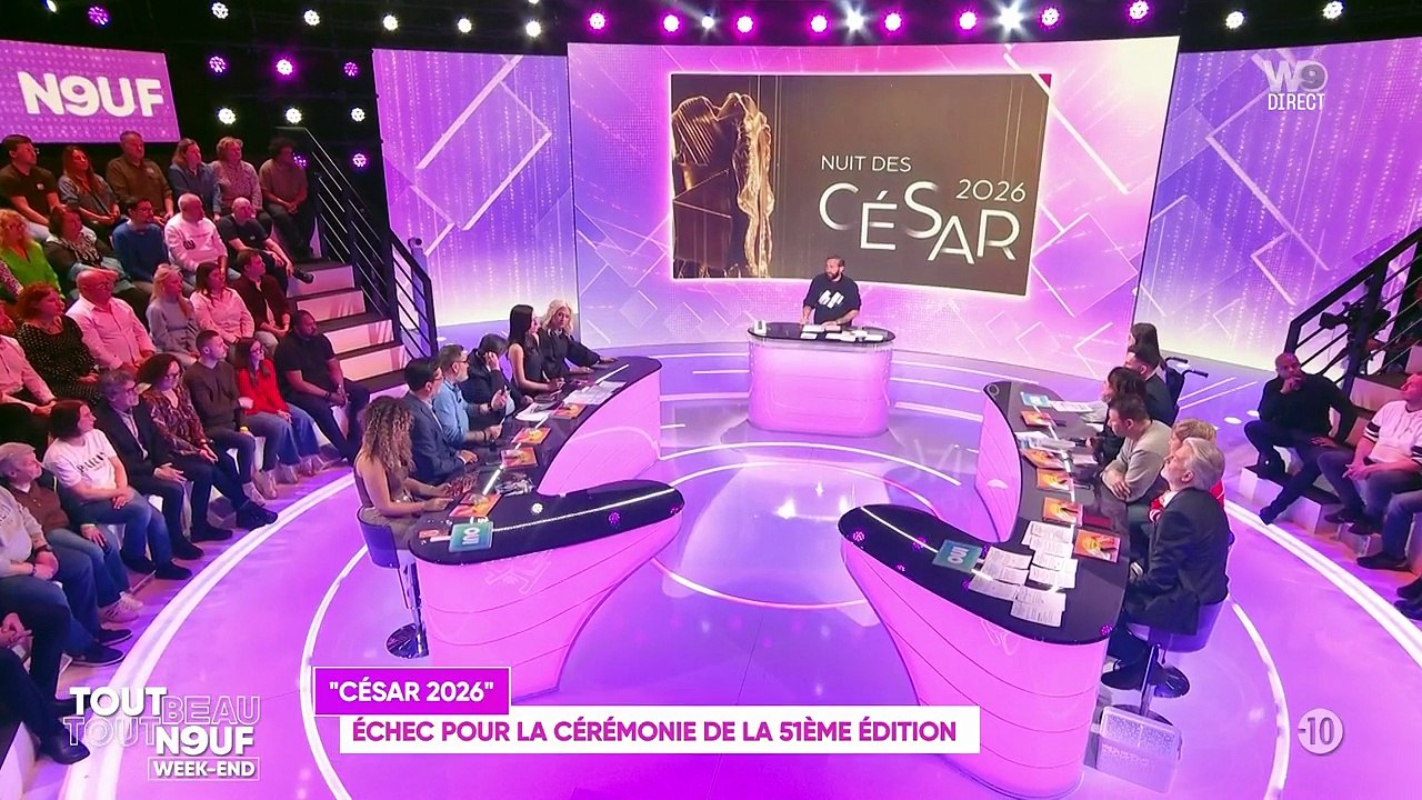 Cyril Hanouna dénonce "l’hypocrisie" de la cérémonie des César dans "Tout beau, tout n9uf"