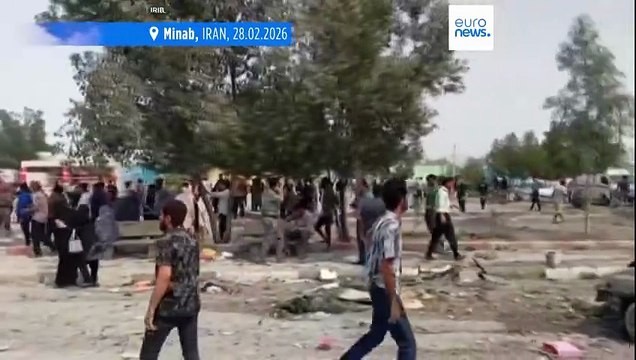 ABD-İsrail saldırılarının ardından İran'daki yıkım görüntülendi