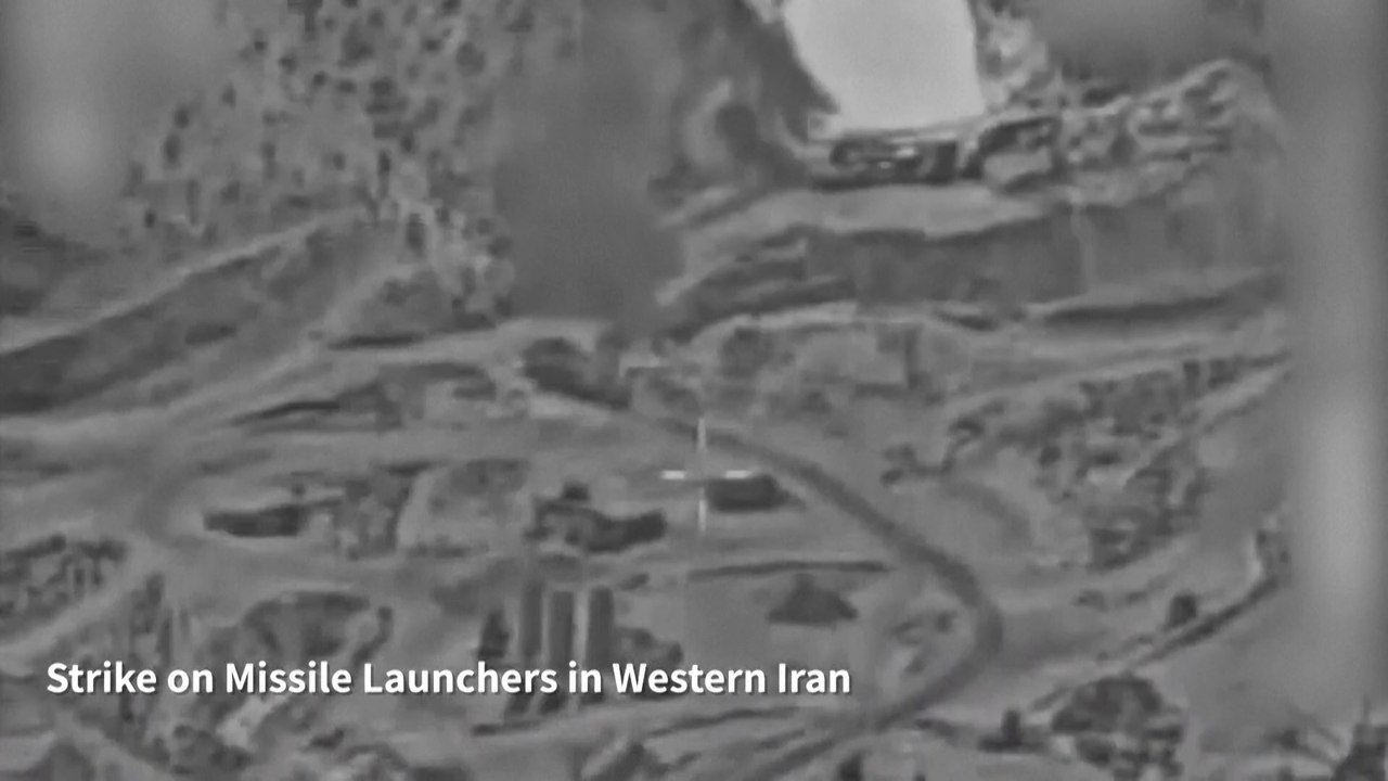 El Ejército de Israel publica un vídeo del ataque contra Irán