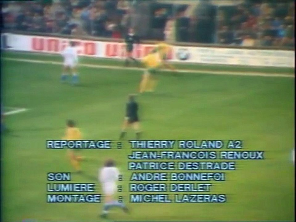 NANTES - MARSEILLE - 1978 - SAISON 1977/1978 -