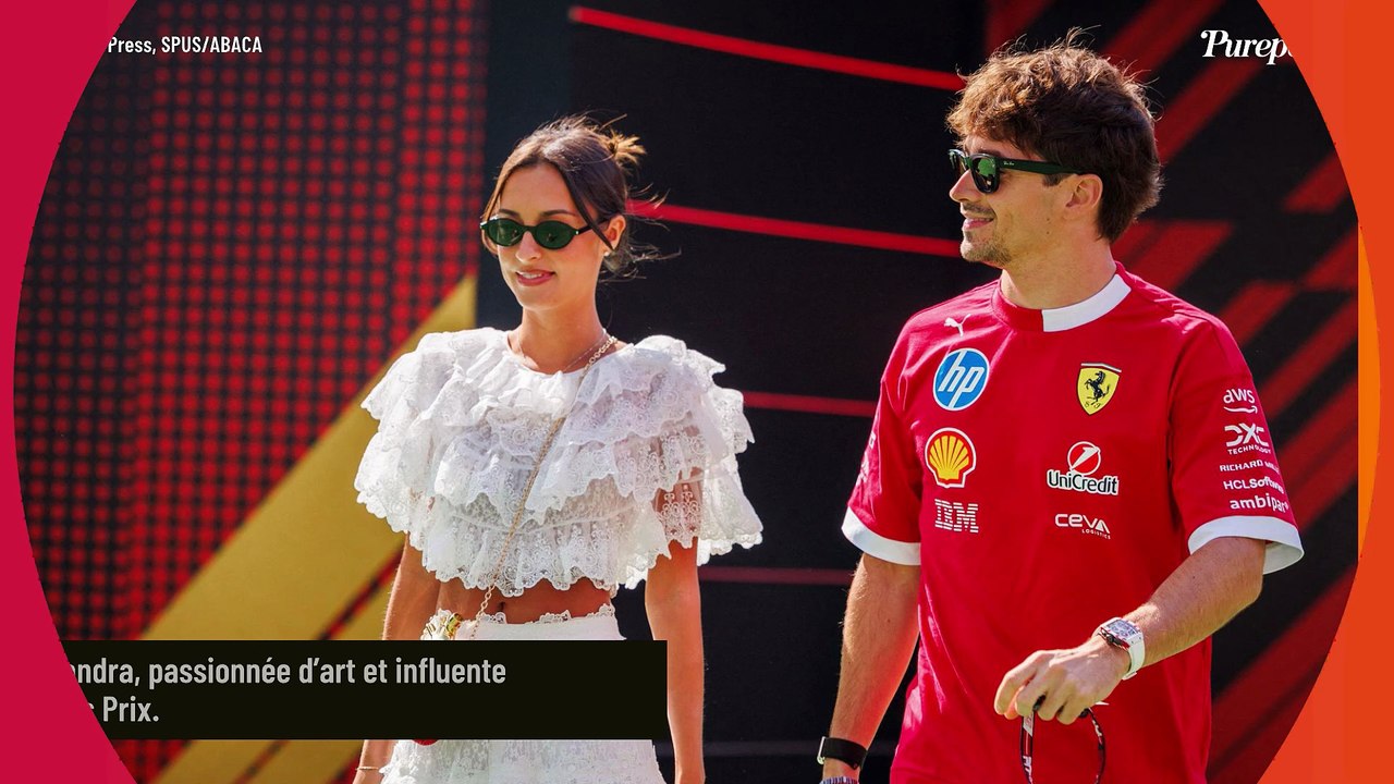 Charles Leclerc et Alexandra Saint Mleux se sont mariés à Monaco : première sortie remarquée au volant d’une voiture d’exception