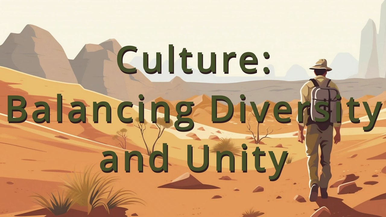 Culture, Identity, and the Struggle to Balance Diversity and Unity in America