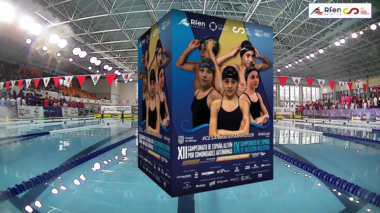 Cto.ESP FFAA Alevín-IX Cto ESP Natación Inclusiva - Sábado tarde