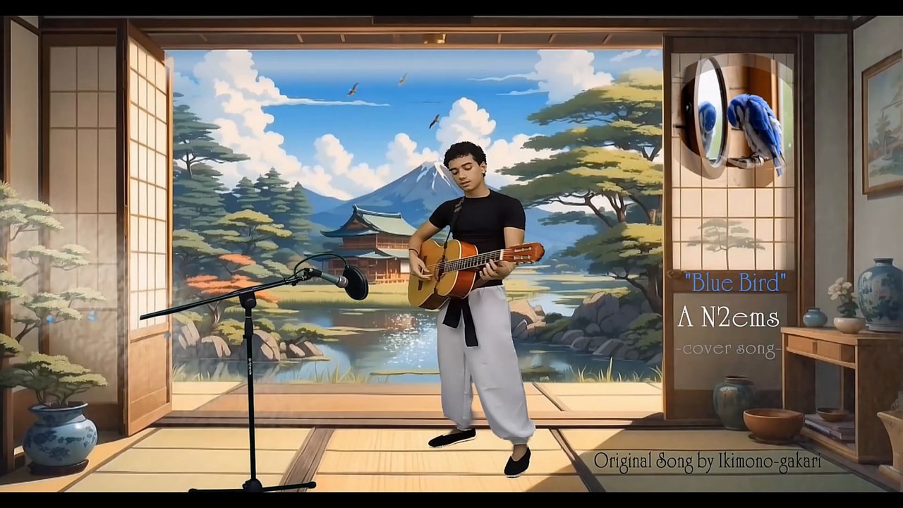 Naruto Shippuden "Blue Bird" Cover Of A "Ikimono Gakari" Song