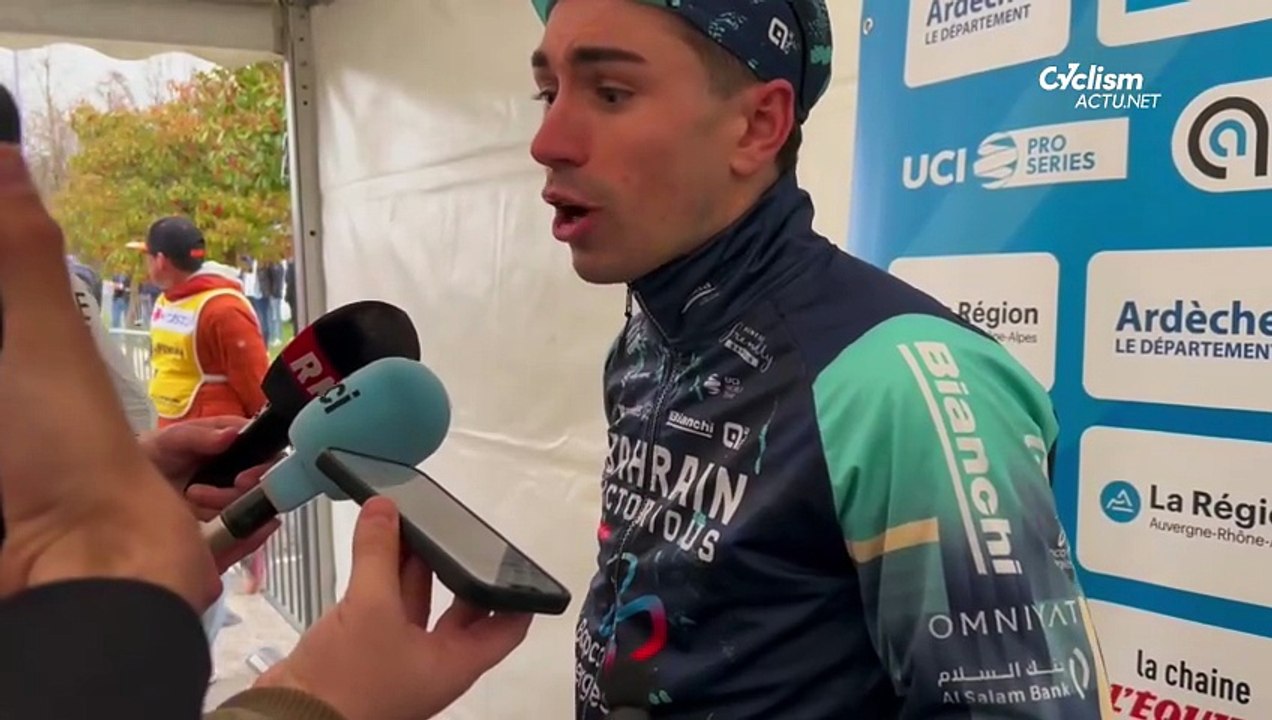 Faun Ardèche Classic 2026 - Lenny Martinez après sa 3e place sur la Faun Ardèche Classic !