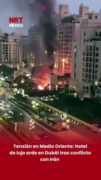 🔥 El hotel Fairmont Dubai se inc3ndió luego de que Irán l4nzara at@ques hacia varios países del Golfo. Imágenes del sin1estro comenzaron a circular en redes sociales mientras autoridades evalúan los d@ños y posibles víct1mas.