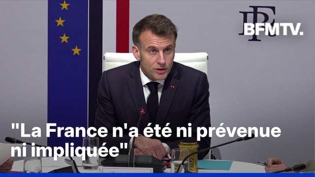 Frappes en Iran: Emmanuel Macron convoque un Conseil de défense à l'Élysée