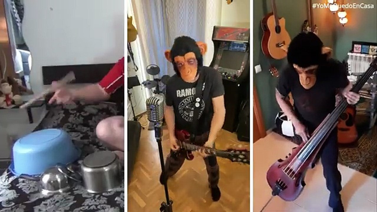 Monos Bailando Solos (Dancing with myself - Billy Idol Cover)