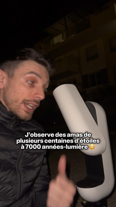 J’observe un amas d’étoiles à 7500 années-lumière ! 😍