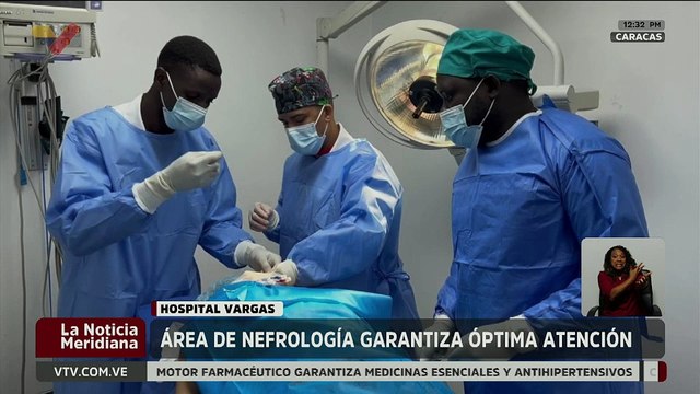 Hospital Vargas de Caracas ofrece excelente servicio de nefrología transformando vidas a sus pacientes