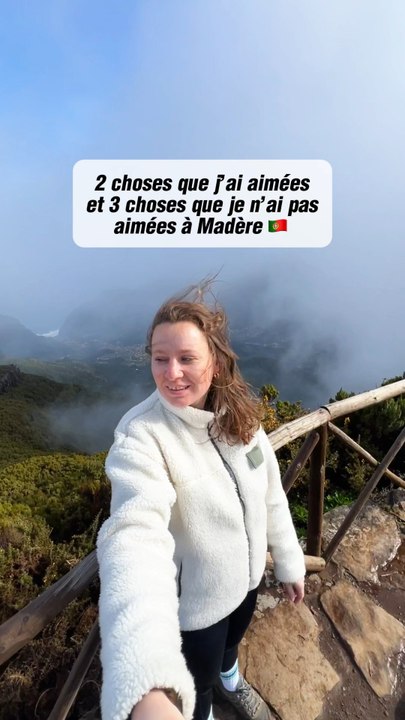 2 choses que j'ai aimées et 3 choses que je n'ai pas aimées à Madère 🇵🇹