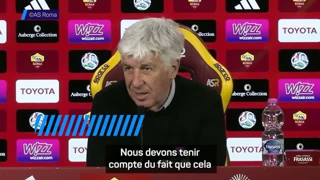 AS Rome - Gasperini réagit aux contre-performances des clubs italiens sur la scène européenne