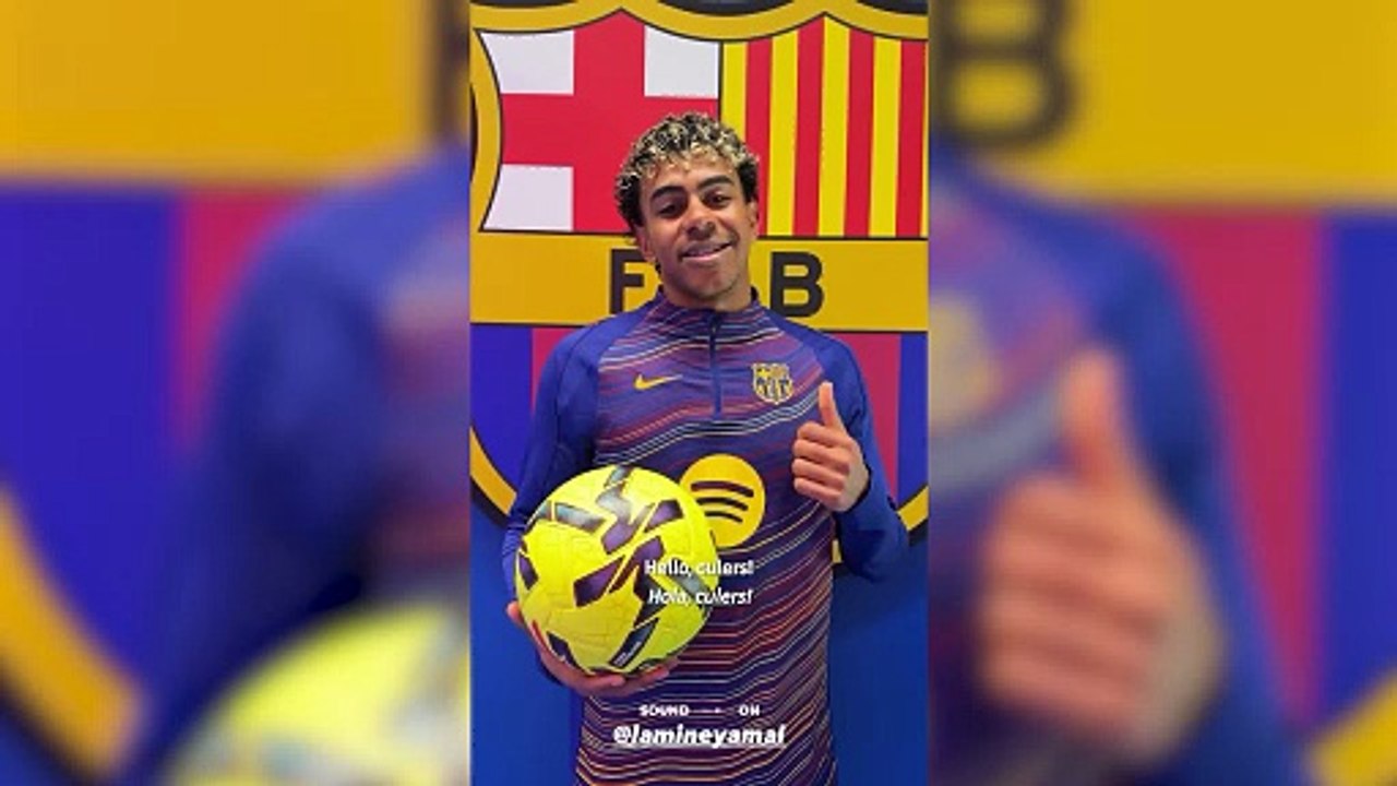 Lamine Yamal tras su primer hat-trick con el Barça