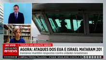 “Capacidade militar do Irã estão muito menores”, diz moradora sobre conflito com os EUA