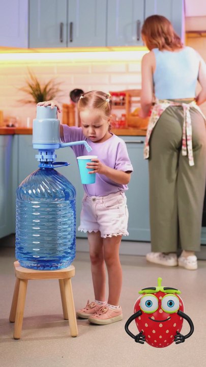 DIY mini water dispenser! 💧❤️ #lifehack