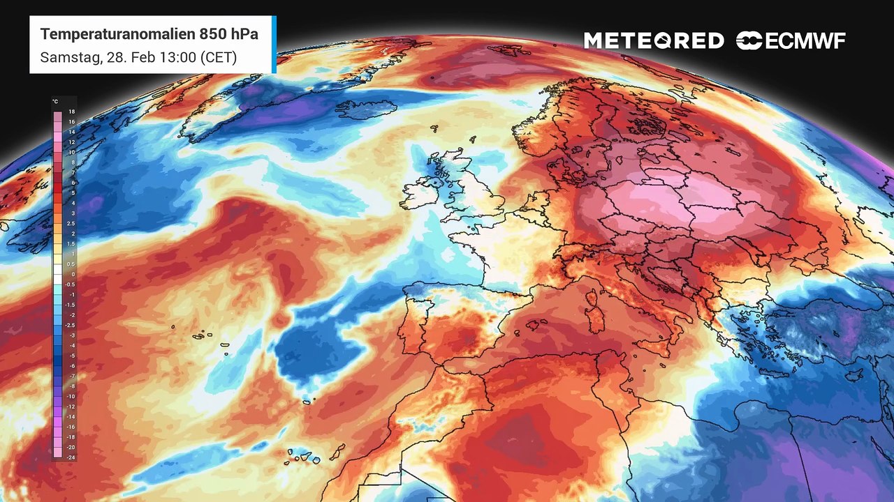Die Wärme nimmt wieder deutlich zu - der Frühling geht in Dauerbetrieb über