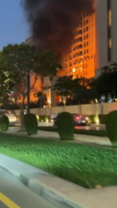 Missile Strikes Dubai Hotel After Us-Israeli Attack on Iran