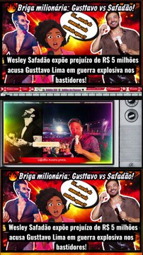 🚨🎤 #R$5MILHÕES em jogo! #gusttavolima e #WesleySafadão rompem por aposta ou por artista em ascensão?Notícias 100 notícias dos Famosos
